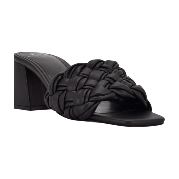 NWT Marc Fischer LTD Square-toe Woven Heel